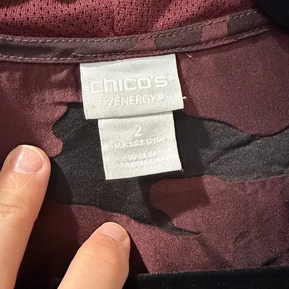 Chico's Zenergy Cinch Waist Jacket - Picture 3 of 3